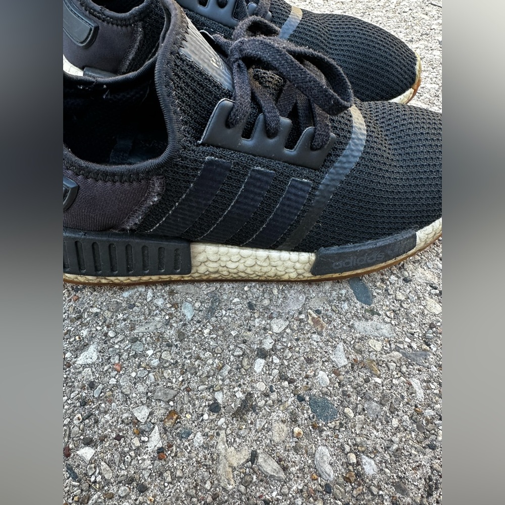 SOLD!!! ADIDAS NMD_R1 Primeknit Black 11 Men Running Athletic Sneakers - Picture 2 of 16